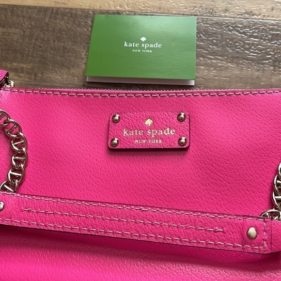 Kate Spade Pink Leather Clutch - Picture 4 of 10
